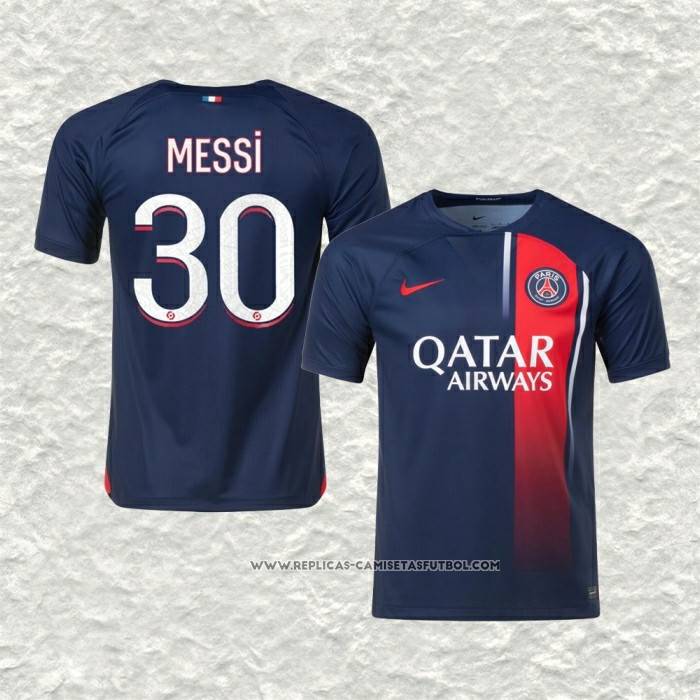 Camiseta Primera Paris Saint-Germain Jugador Messi 23-24
